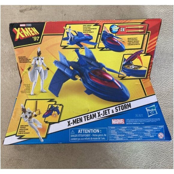 Marvel Studios X-Men '97 X-Jet and Storm Kids Toy Action Figure - Picture 4 of 9